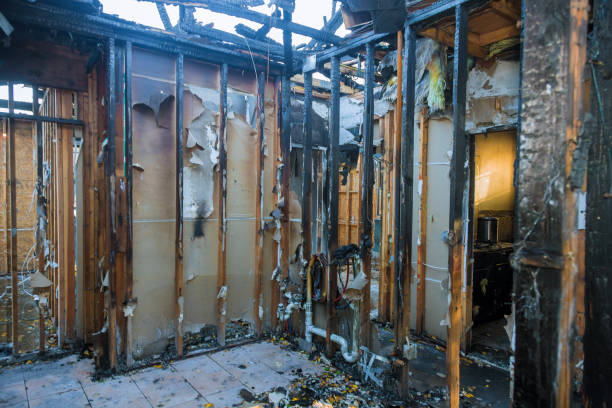 Professional Fire Damage Repair technician working in Riverdale, NJ